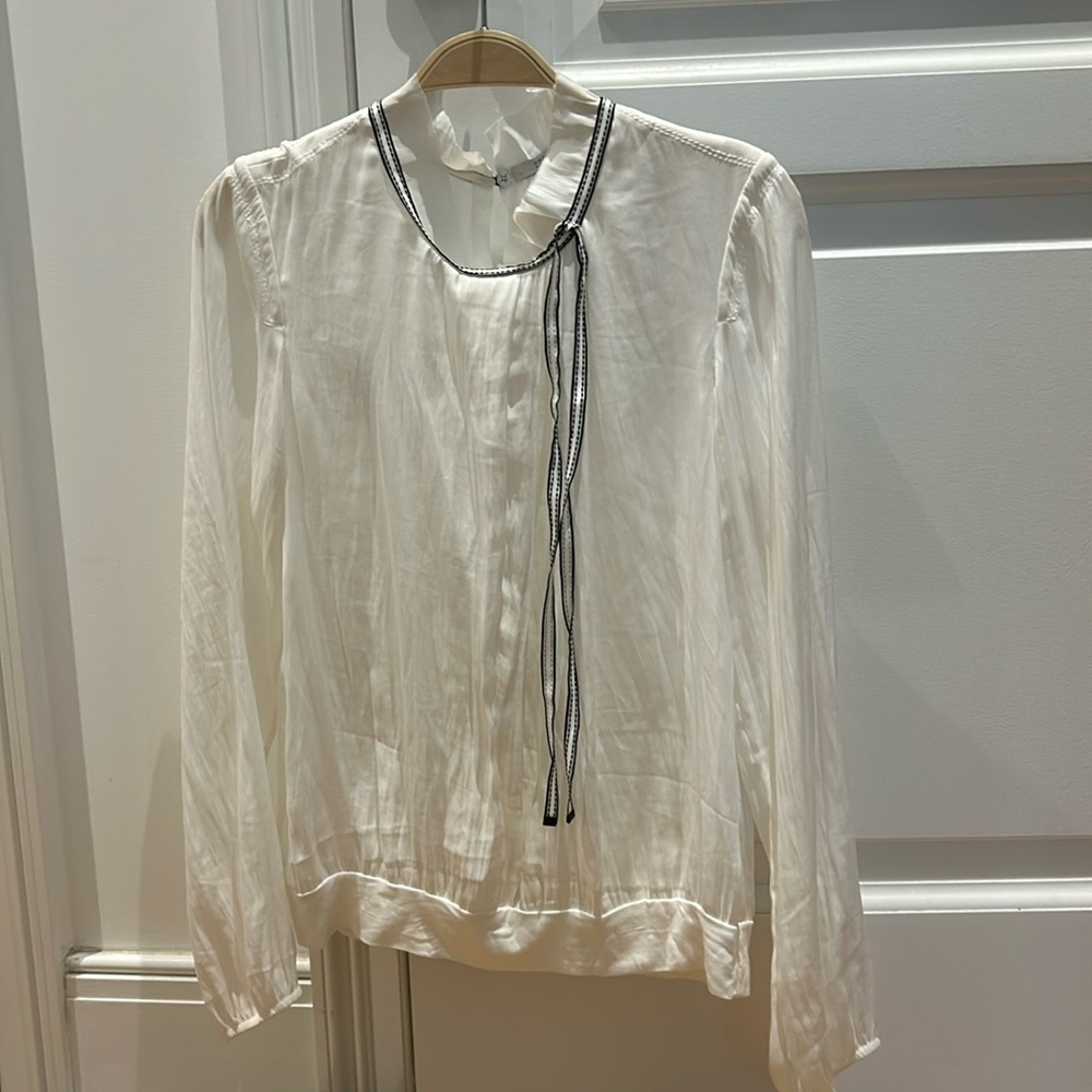 German designer Beate Heymann classic blouse.